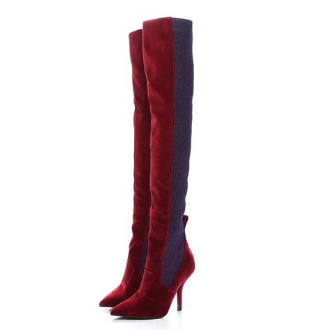 fendi knee high boots.